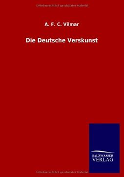 portada Die Deutsche Verskunst (German Edition)