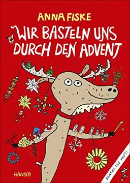 portada Wir Basteln uns Durch den Advent: Rentier ole Hilft (en Alemán)