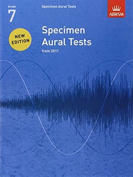 portada Specimen Aural Tests, Grade 7: new edition from 2011 (Specimen Aural Tests (ABRSM))