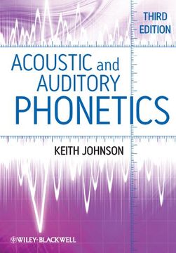 portada Acoustic and Auditory Phonetics (en Inglés)