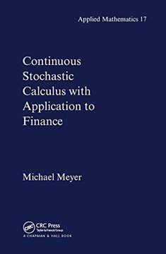 portada Continuous Stochastic Calculus With Applications to Finance 