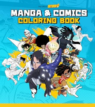 portada Saturday am Manga and Comics Coloring Book (Saturday am (en Inglés)