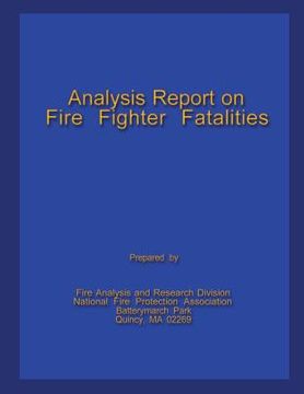 portada Analysis Report on Fire Fighter Fatalities II (en Inglés)