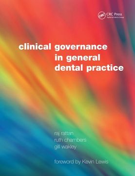 portada clinical governance in general dental practice (en Inglés)