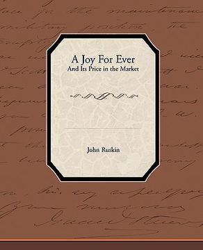 portada a joy for ever - and its price in the market (in English)