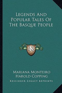 portada legends and popular tales of the basque people (en Inglés)