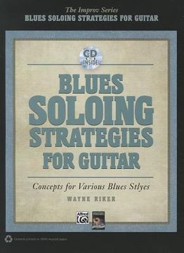 portada blues soloing strategies for guitar