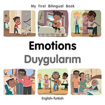 portada My First Bilingual Book-Emotions (English-Turkish) (en Inglés)