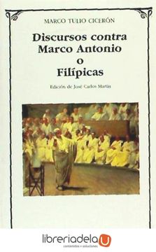 portada Discursos Contra Marco Antonio o Filipicas (in Spanish)