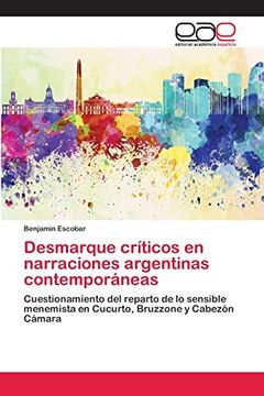 portada Desmarque Críticos en Narraciones Argentinas Contemporáneas