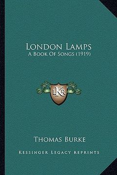 portada london lamps: a book of songs (1919)