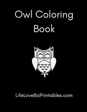 portada Owl Coloring Book
