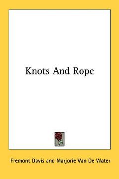 portada knots and rope (en Inglés)