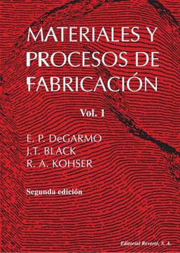 portada Materiales y Procesos de Fabricación 2ª Edicion (in Spanish)