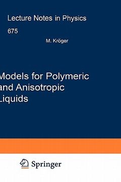 portada models for polymeric and anisotropic liquids (en Inglés)