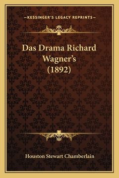 portada Das Drama Richard Wagner's (1892) (in German)