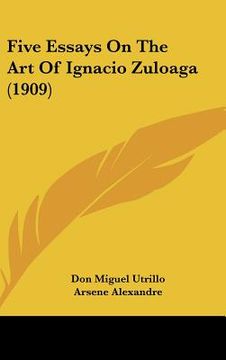 portada five essays on the art of ignacio zuloaga (1909) (en Inglés)