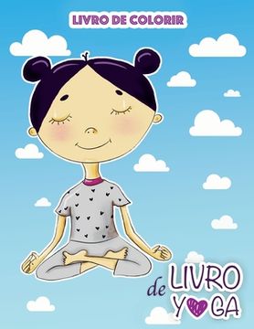 portada Livro de Yoga: Livro de colorir (en Portugués)