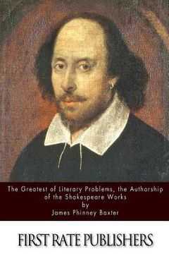 portada The Greatest of Literary Problems, the Authorship of the Shakespeare Works