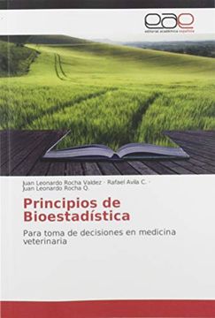 portada Principios de Bioestadística: Para toma de decisiones en medicina veterinaria (in Spanish)