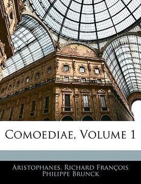 portada comoediae, volume 1 (in English)