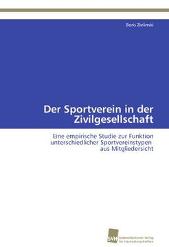 portada Der Sportverein in Der Zivilgesellschaft