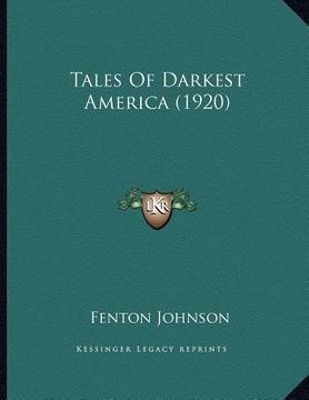 portada tales of darkest america (1920) (en Inglés)