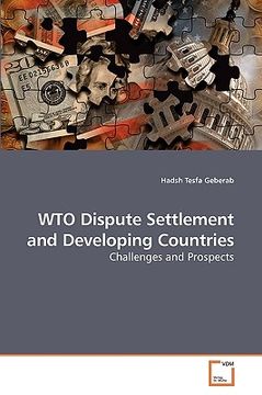 portada wto dispute settlement and developing countries (en Inglés)