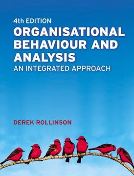 portada Organisational Behaviour and Analysis: An Integrated Approach (in English)