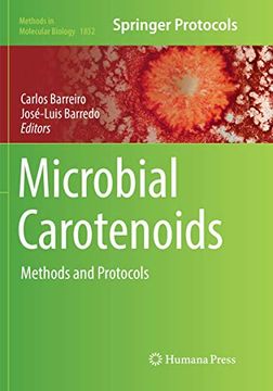 portada Microbial Carotenoids: Methods and Protocols (in English)