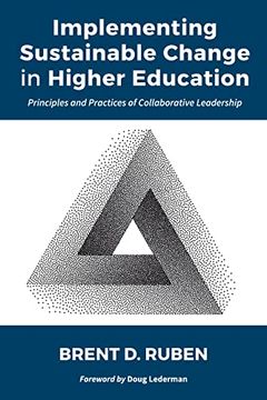 portada Implementing Sustainable Change in Higher Education: Principles and Practices of Collaborative Leadership (en Inglés)