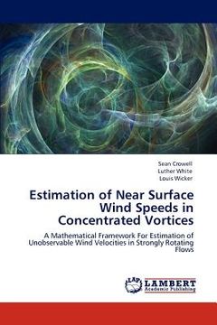 portada estimation of near surface wind speeds in concentrated vortices (in English)