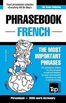 portada English-French phrasebook and 3000-word topical vocabulary (en Inglés)