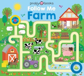 portada Maze Book: Follow me Farm (Finger Mazes) (in English)
