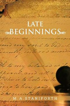 portada late beginnings (en Inglés)