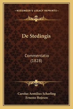 portada De Stedingis: Commentatio (1828) (en Latin)
