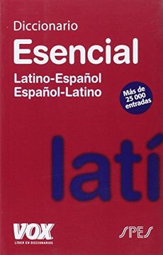 portada Diccionario Esencial Latino. Latino-Español