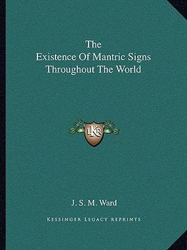portada the existence of mantric signs throughout the world (en Inglés)