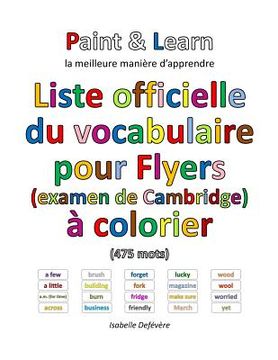 portada Liste officielle du vocabulaire pour Flyers (examen de Cambridge) (en Francés)