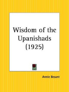 portada wisdom of the upanishads (en Inglés)