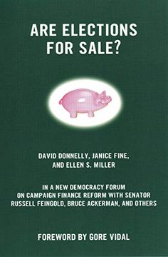 portada Are Elections for Sale? A new Democracy Forum on Campaign Finance Reform (en Inglés)