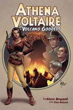 portada Athena Voltaire & the Volcano Goddess (en Inglés)
