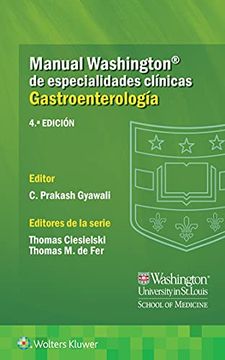 portada Manual Washington de Especialidades Clinicas. Gastroenterologia.