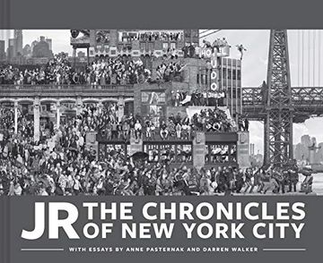 portada Jr: The Chronicles of new York City: (Gift for Fans of jr, Contemporary Black and White Photography Book, Coffee Table Book) (in English)