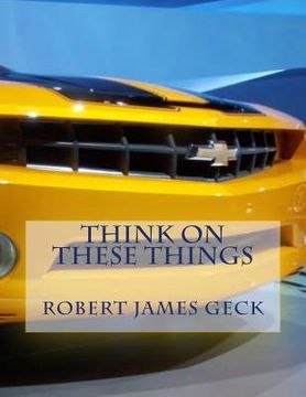 portada Think on These Things: Musings of a Marketplace Minister