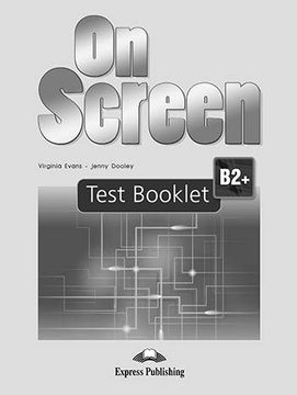 portada On Screen b2+ - Test Booklet (en Inglés)