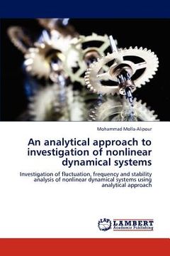portada an analytical approach to investigation of nonlinear dynamical systems (en Inglés)