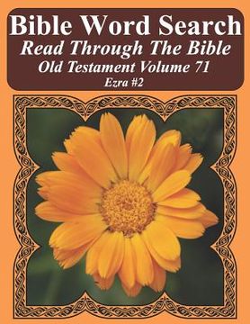 portada Bible Word Search Read Through The Bible Old Testament Volume 71: Ezra #2 Extra Large Print (en Inglés)