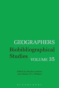 portada Geographers: Biobibliographical Studies, Volume 35 