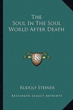 portada the soul in the soul world after death (en Inglés)
